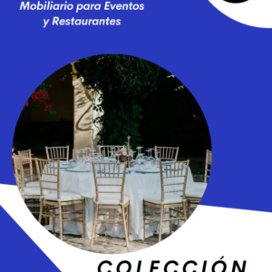 Mobiliario para Eventos y Restaurantes
